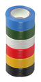 Multicomp PRO MP002165 Electrical Insulation Tape PVC (Polyvinyl Chloride) Multicolour 19 mm x 8 m