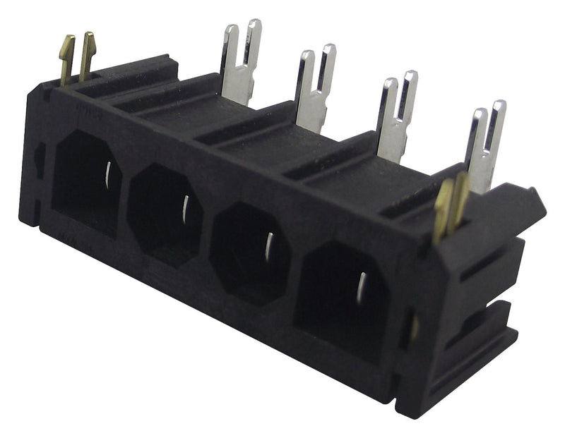 Molex 43160-1105 Wire-To-Board Connector 7.5 mm 5 Contacts Header Sabre 43160 Series Through Hole 1 Rows