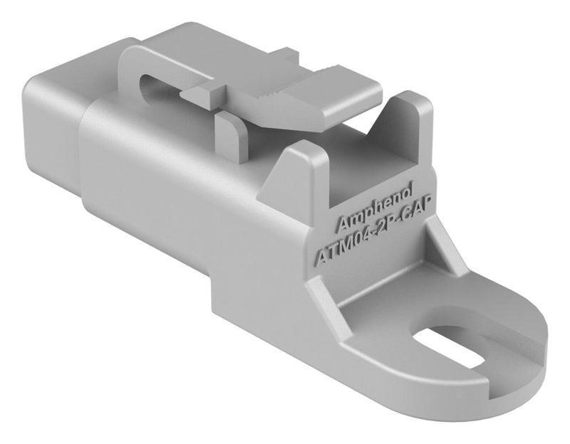 Amphenol SINE/TUCHEL ATM04-2P-CAP ATM04-2P-CAP Dust CAP 2POS Greythermoplastic