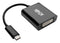 TRIPP-LITE U444-06N-DVIBAM USB-C TO DVI Adapter W/ALTER Mode BLK