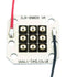 Intelligent LED Solutions ILR-IO09-85SL-SC201-WIR200. IR Module 9 Chip 850 nm 8.784 W/Sr Square PCB/M3 Hole 26.1 to 30.6 V 200 mm Red & Black New