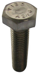 TR FASTENINGS M820 HHA2SCS50- Set Screw, A2, M8, 20 mm, Stainless Steel, Hex Head