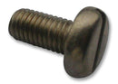 TR FASTENINGS M2.516 PSA2MCS100- Machine Screw, M2.5, Stainless Steel, 16 mm, Pan Head Slotted