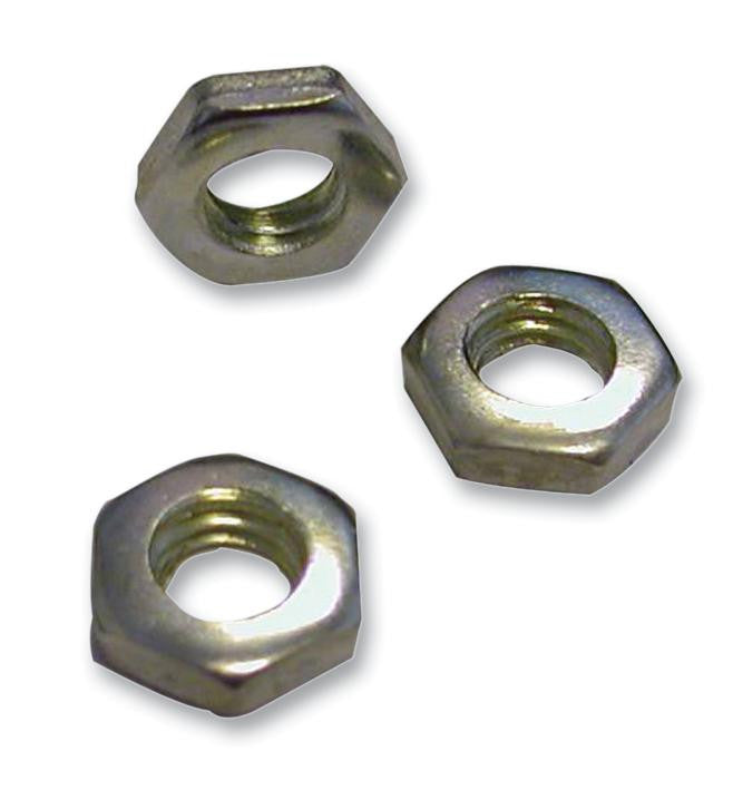 TR FASTENINGS M6- HPST-Z100- PRESS NUT, HEX, BZP, M6