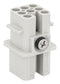 Multicomp PRO MP009530 Heavy Duty Connector MP-HD Inserts Insert 7+PE Contacts 3A Receptacle