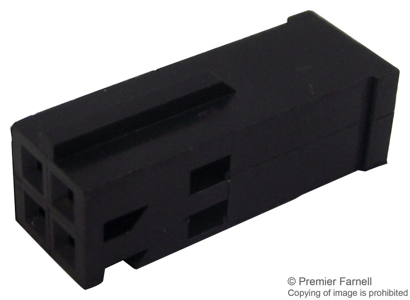 AMP - TE Connectivity 965082-1 965082-1 Connector Housing Ampmodu Plug 4 Ways 2.54 mm Pin Contact