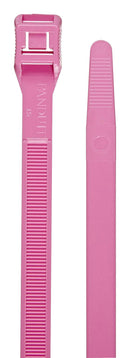 Panduit IT9115-CUV16B Cable Tie Nylon 6.6 (Polyamide 6.6) Pink 389 mm 8.9 115 124 lb