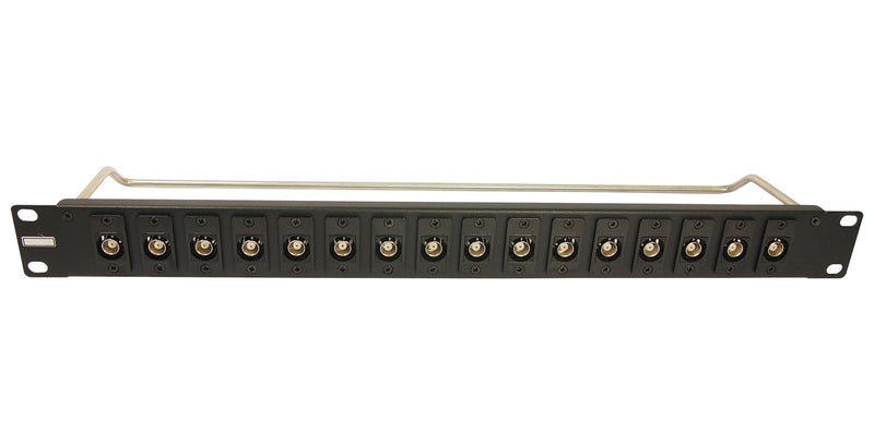 Multicomp PRO MP009000 Patch Panel BNC 16 Ports 1U MP Slim