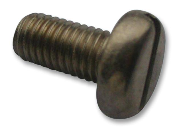 TR FASTENINGS M430 PSA2MCS100- Machine Screw, M4, Stainless Steel, 30 mm, Pan Head Slotted