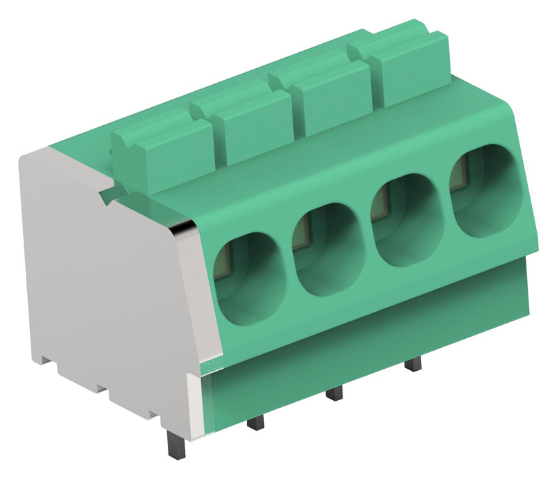 TE Connectivity 1986711-2 1986711-2 Wire-To-Board Terminal Block 5 mm 2 Ways 30 AWG 12 3 mm&Acirc;&sup2; Clamp