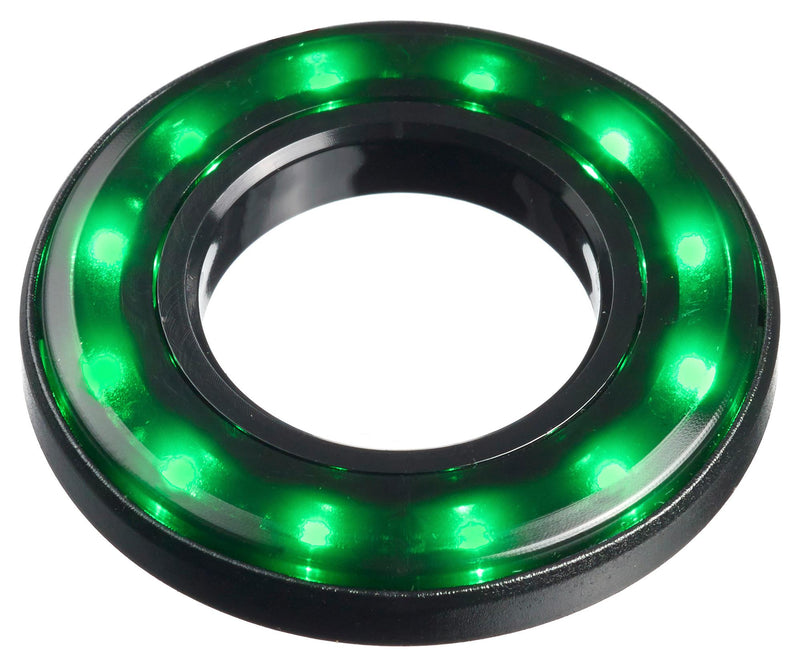 Apem QH22L28GC LED Panel Mount Indicator Green 24 VDC 22 mm 20 mA 350 mcd IP67