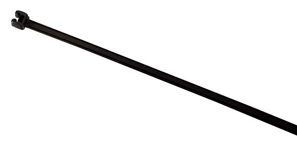 Hellermanntyton 109-00041 109-00041 Cable Tie Q-Tie Nylon 6.6 (Polyamide 6.6) Black 200 mm 3.6 50 30 lb