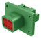 Amphenol SINE/TUCHEL AT04-08PC-L012 8 Position Receptacle Flange Mount Connector PIN Green Keyed C 98AC8293