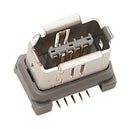 HIROSE(HRS) IX80G-B-10P Modular Connector Jack 1 x (Port) 10P10C Cat5e Cat6a Surface Mount