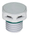 Amphenol LTW VENT-PS1YGY-O8002 Connector Accessory Grey Vent M12 Sensor Connectors