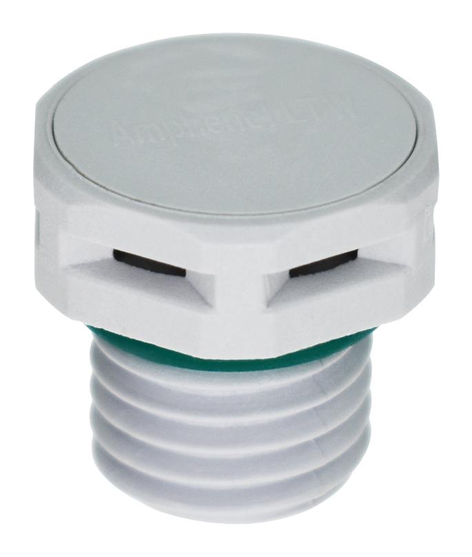 Amphenol LTW VENT-PS1YGY-O8002 Connector Accessory Grey Vent M12 Sensor Connectors