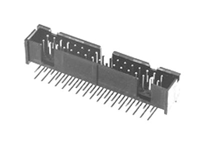 AMP - TE Connectivity 5103311-2 5103311-2 Pin Header Wire-to-Board 2.54 mm 2 Rows 14 Contacts Through Hole Right Angle AMP-LATCH