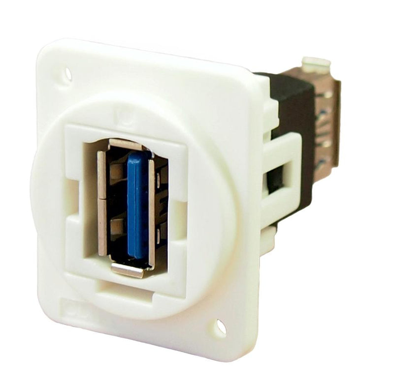 Cliff Electronic Components CP30205NXW CP30205NXW USB Adapter Plain Hole Type A Receptacle 3.0 FT