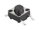 Schurter 1301.9314.24 Tactile Switch 160GF 0.05A 12VDC SMD