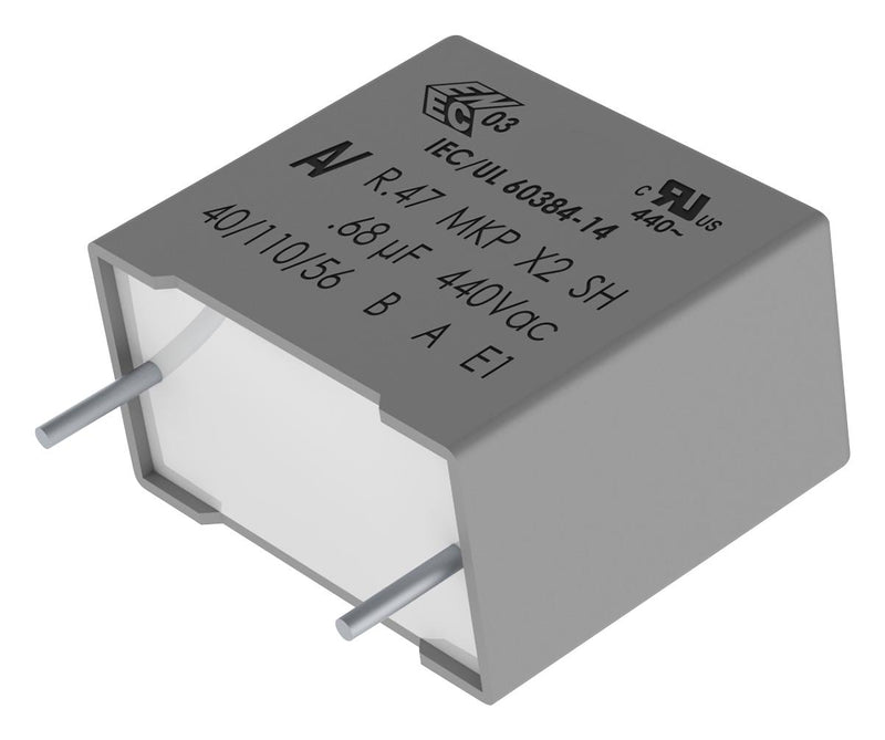 Kemet R474N310050A1KV057 Safety Capacitor Metallized PP Radial Box - 2 Pin 0.1 &Acirc;&micro;F &plusmn; 10% X1 Through Hole