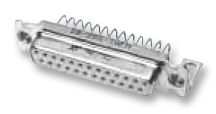 ITT Cannon DA-15S-1A7N-A197 DA-15S-1A7N-A197 D Sub Connector Right Angle DB9 Standard Receptacle DA 15 Contacts Solder