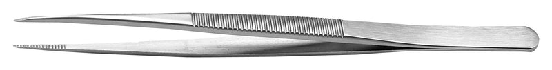 IDEAL-TEK 120A.SA Tweezer, General Purpose, Straight, Pointed, Stainless Steel, 110 mm