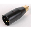 MCM 27-4150 XLR Adapter Male TO RCA Gold Plated 96H5843