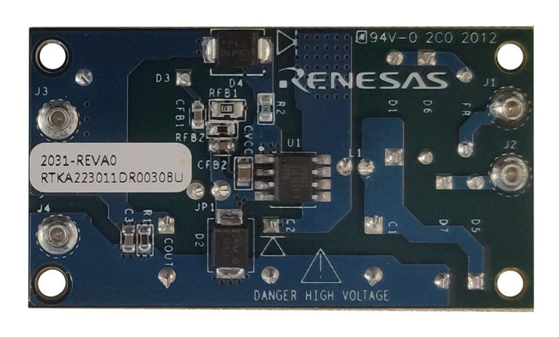 Renesas RTKA223011DR0030BU RTKA223011DR0030BU Demonstration Board RAA223011 Power Management Buck Converter