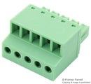 Phoenix Contact FRONT-MC15/5-ST-381 FRONT-MC15/5-ST-381 Pluggable Terminal Block 3.81 mm 5 Ways 28AWG to 16AWG 1.5 mm&Acirc;&sup2; Screw 8 A