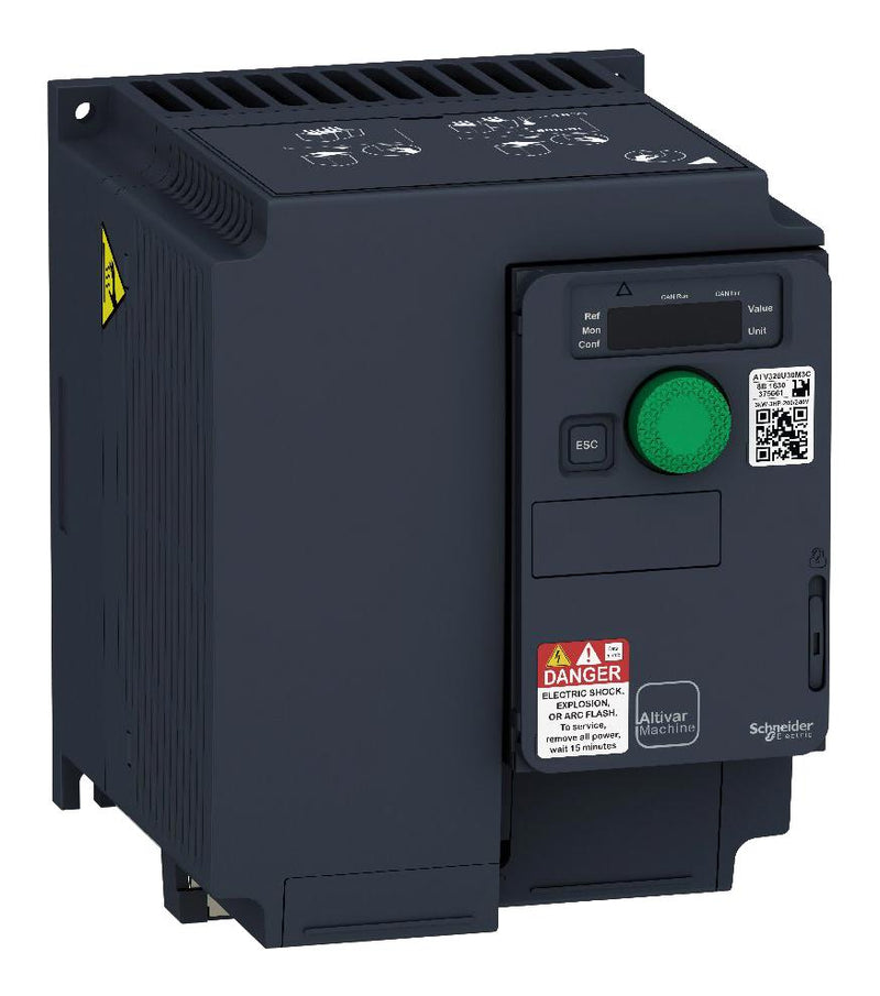 Schneider Electric ATV320U22M2C Variable Speed Drive Altivar Machine ATV320 Series Single Phase 2.2 kW 200 to 240 Vac