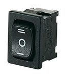 Marquardt 1808.2102 Rocker Switch Momentary Spdt Non Illuminated Through Hole Black 1800 Series New