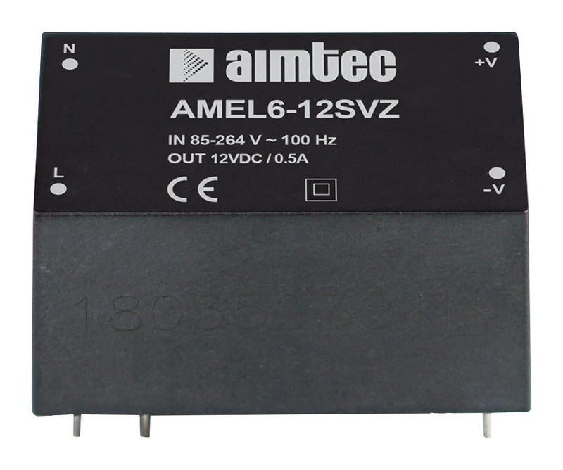 Aimtec AMEL6-24SVZ-STD Power Supply AC-DC 1 O/P 24V 0.25A