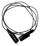 Mueller Electric BU-3030-A-48-0 Alligator Clip Test Lead 48 " 1.2 m Black 10 A 300 V - BU-3030 Series