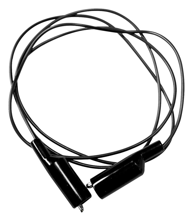 Mueller Electric BU-3030-A-48-0 Alligator Clip Test Lead 48 " 1.2 m Black 10 A 300 V - BU-3030 Series