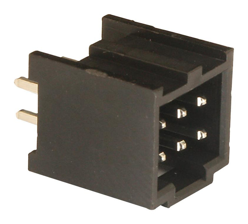 Molex 90130-1106 Wire-To-Board Connector 2.54 mm 6 Contacts Header C-Grid III 90130 Series Through Hole 2 Rows