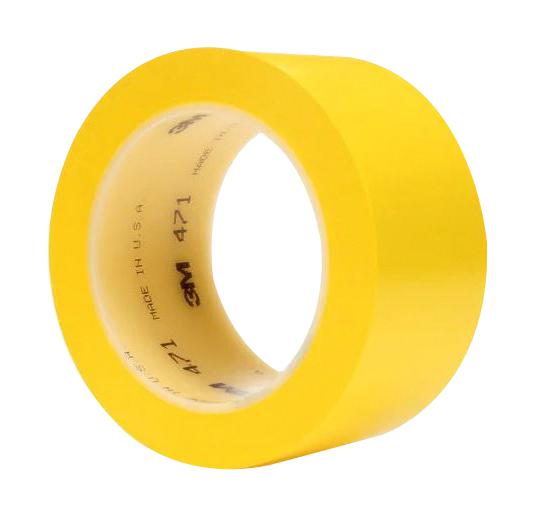 3M 471 YELLOW 33M X 50MM Tape General Purpose Vinyl 33 m x 50 mm