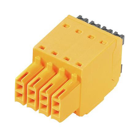 Weidmuller 1277280000 1277280000 Pluggable Terminal Block 3.5 mm 6 Ways 26AWG to 16AWG 1.5 mm&Acirc;&sup2; Push In 13.4 A