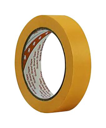 3M 244 GOLD 50M X 24MM Masking Tape Paper 50 m x 24 mm