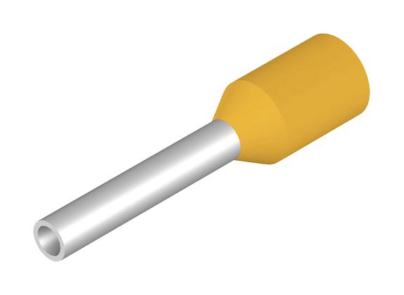 Weidmuller 9021010000 Terminal Wire Ferrule 24AWG Yellow