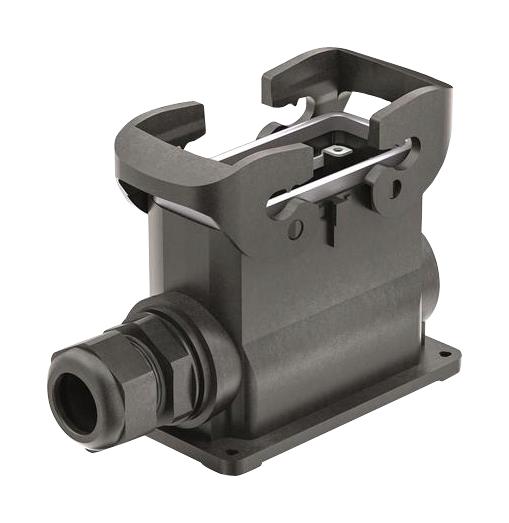 Harting 19433160231 Heavy Duty Connector IP66 With Gland Nylon (Polyamide) Fibreglass Reinforced 2 Lever 10B