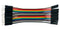 Multicomp PRO MP006286 MP006286 Jumper Wire Kit Male to Female Multi-Coloured 150 mm 0.1" Dupont Connector 0.2 mm&Acirc;&sup2;