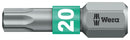 Wera 05066124001 Hex Driver Bit Torx T20 25 mm Overall