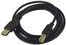 Qualtek Electronics 3021013-10 USB Cable 2.0 A PLUG-B Plug 3.05M BLK