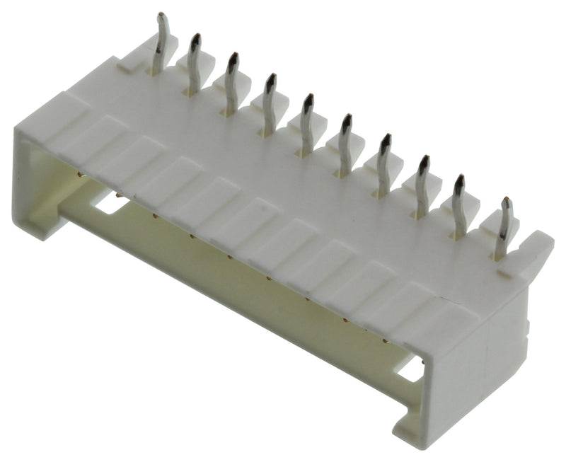 Molex 53426-1010 Wire-To-Board Connector 2.5 mm 10 Contacts Header Mini-Lock 53426 Series Through Hole 1 Rows