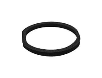 Amphenol SINE/TUCHEL AHDP-16-04978 Flange Seal Size 18 Rubber IP69K BLK