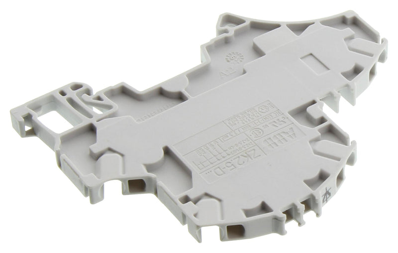 Entrelec - TE Connectivity 1SNK705213R0000 1SNK705213R0000 DIN Rail Mount Terminal Block 4 Ways 12 AWG 2.5 mm&Acirc;&sup2; Clamp 24 A