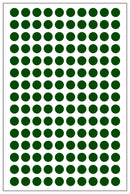 Multicomp PRO MP010409 Label Round Self Adhesive 12 mm Paper Green