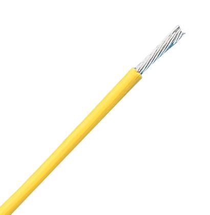 Raychem - TE Connectivity 44A0111-26-4 Wire Pvdf Yellow 26 AWG 328 ft 100 m