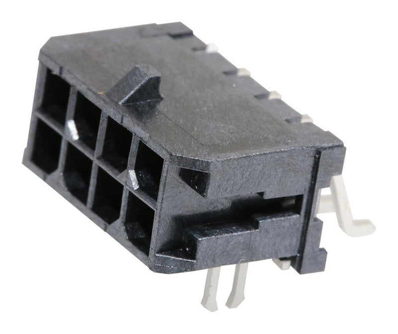 Molex 43045-0806 Wire-To-Board Connector 3 mm 8 Contacts Header Micro-Fit 3.0 43045 Series Surface Mount