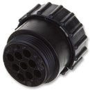 AMP - TE Connectivity 211768-1 Circular Connector Cable Mount Plug 9 Contacts Thermoplastic Body